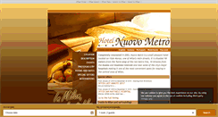 Desktop Screenshot of hotelnuovometro.it